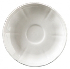 Ginori Antico Doccia White Breakfast Cup Saucer